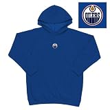 Edmonton Oilers NHL JV Youth Pullover Hooded Sweatshirt (Navy)