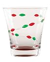 Christmas Jewels Double Old-Fashioned Glasses Set of 4
