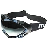Skibrille, helmkompatibel mit Doppel- Scheiben und Anti-Fog-Ausr�stung im Camouflage-Design, von mecara!von "mecara"