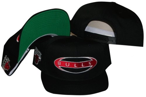 Chicago Bulls Cyclone Plastic Snapback Adjustable Snap Back Hat / Cap