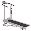Christopeit Laufband Runner Pro Magnetic, Silber Schwarz Rot