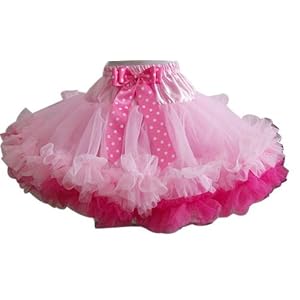 Pink and Hot Pink Pettiskirt Tutu Size: Small by 