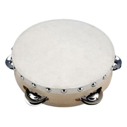 Childrens Toyshop  Toys : Bontempi Classic Wooden Tambourine