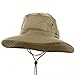 Big Size Floatable Nylon Oxford Hat - Khaki (For Big Head)