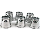 6 2X Loupes Magnifier Jewelry Coin Hobby Tools