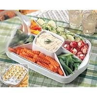 Pampered Chef Chillzanne Rectangle Server