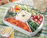 Pampered Chef Chillzanne Rectangle Server