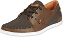 Mens Boxfresh Keel Combo Bitter Chocolate Orange sneakers Boat shoes