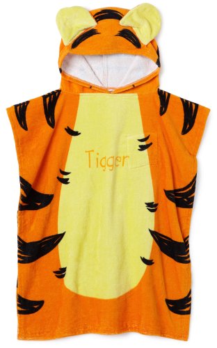 Tigger Poncho Style Hooded with Sound