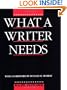 What a Writer Needs