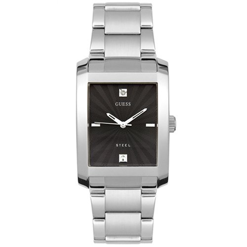 GUESS? Mens 10150G Stainless Dial Watch