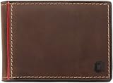 Fossil Wallet - Ohio State Replay Front Pocket (Color: Brown)