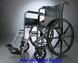 ADULT 18 SEAT WHEELCHAIR WITH FOOTRESTS