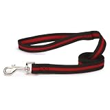 Casual Canine Mesh Lead 4 Ft X 3/4 In Red