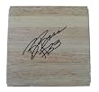 Brandon Bass Autographed 6x6 Parque Floorboard, Boston Celtics, Orlando Magic, Proof Photo