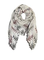 Cosy, Jack & Silky Fular (Blanco / Gris)