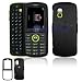 Samsung Gravity T459 Cell Phone Black Rubber Feel Protective Case Faceplate Cover