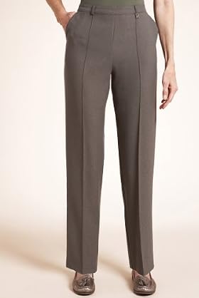 Classic Collection Textured Pull On Trousers
