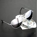 Oramics Jack Ass Brille Retro verspiegelte Pornobrille Piloten Sonnenbrille Brille 400UV