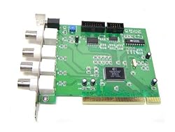 NEW 4 Channel DVR PCI Card Video Security Camera CCTV