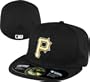 MLB Pittsburgh Pirates Authentic On Field Alternate 59Fifty Fitted Cap, Black, 7.625
