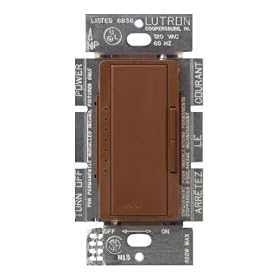 Lutron MSC-600M-SI Maestro 600-Watt Multi-location Dimmer Sienna by Lutron