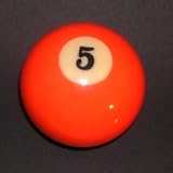#5 Billiard Ball Gear Shift Knob by RockNob