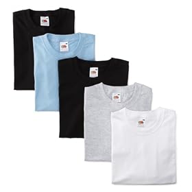 Fruit of the Loom T-Shirts im 5er Pack