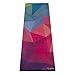 The Combo Yoga Mat. All-In-One Mat/Towel Designed to Grip Even Better the More You Sweat. Eco-Friendly Materials. Two Products in One. Machine Washable. Includes Carrying Strap. Great for Yoga, Bikram, Hot Yoga, Pilates, Home Exercises. (Geo)