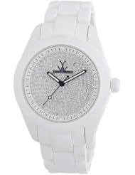ToyWatch - Velvety - White Full Pave