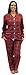 SleepytimePjs Christmas Family Matching Pajamas (Red Plaid, W-Lounger-Sml)