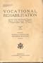 Vocational Rehabilitation August 1920 Washington