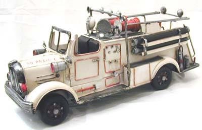 Kitchen: 1935 vintage Brigade Fire Truck