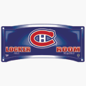 Montreal Canadiens Locker room sign