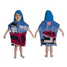 Kids/Childrens Transformers Animated Hooded Poncho 100% cotton beach towel