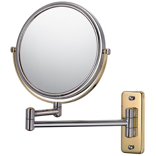 Mirror Image Double-Arm Bathroom Mirror- 2 Tone