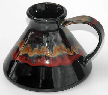 Best Cheap Travel Wide Bottom Pottery Mug in Earth Spirit