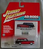 Johnny Lightning Ad Rods 1959 Rumblur Wagon RED BLACK