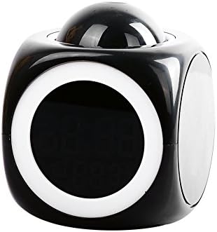 ELENKER™ Multifunction Digital LCD Time&Temp Voice Talking LED Projection Alarm Clock Temp Station LED Display
