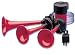 Hella 003001921 Triple Tone Air Horn Kit