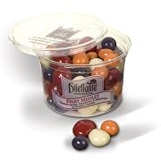 Chocolate Covered Fruit Medley Drages - 14oz Tub - by Dilettante 2 Pack