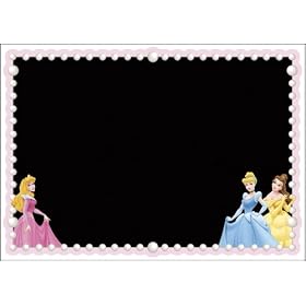 Princess Self-Stick Chalkboard Wall Art, 17-Inch x 24-Inch