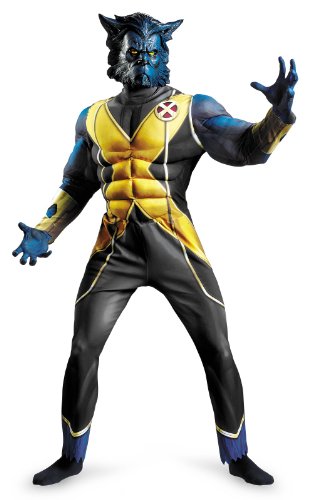  X-Men First Class - Beast Adult Costume Adult (X-Large (42-46))