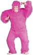 Adult's Deluxe Pink Gorilla Halloween Costume