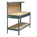 Gorilla Rack GR2102B 5-Feet Workbench with 2 Drawers, Black