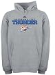 Oklahoma City Thunder Grey adidas True Fleece Hooded Sweatshirt