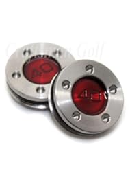 Sports: Craftsman Golf Translucent Replacement Weights for Scotty Cameron Putters - 40g x 2 You Choose Color (Red) - Craftsman Golf