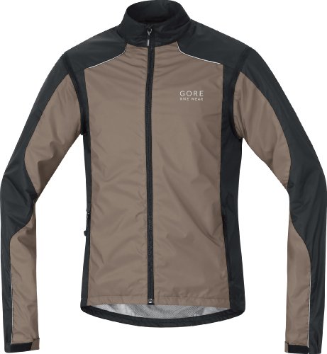 GORE BIKE WEAR Damen Jacke COUNTDOWN 2.0 WINDSTOPPER&reg; Active Shell ZIP-OFF, earth beige/bl Preisvergleich