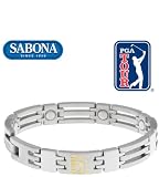 Men's Sabona PGA Tour Stainless Magnetic Bracelet