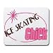 ICE SKATING Chick Mousepad